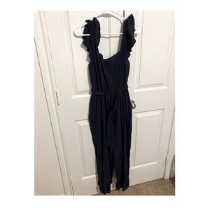 Navy blue Boutique Romper